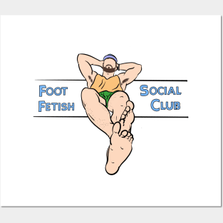 Foot Fetish Social Club Design Posters and Art